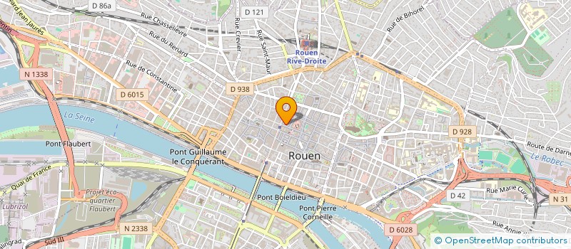 localisation de l'entreprise INDIVISION LECOEUR à ROUEN