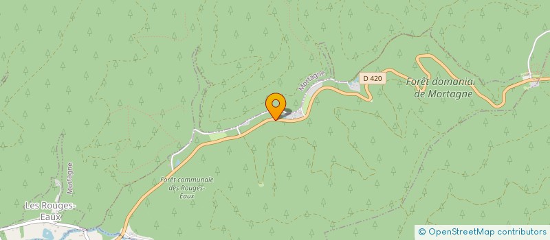 localisation de l'entreprise INDIVISION LECOMTE  LA CHAPELLE-DEVANT-BRUYERES