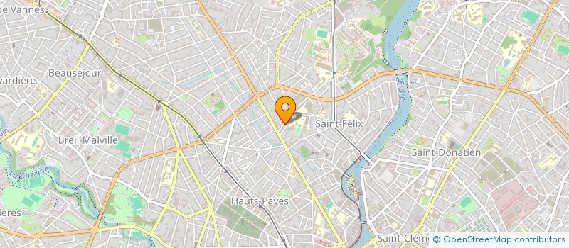 localisation de l'entreprise INDIVISION LECONTE BOURGOUIN  NANTES