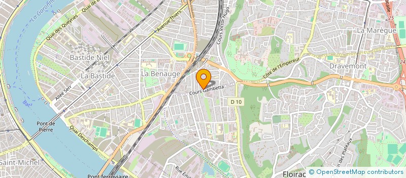 localisation de l'entreprise INDIVISION LEDRU PIERRE ET JEAN  CENON