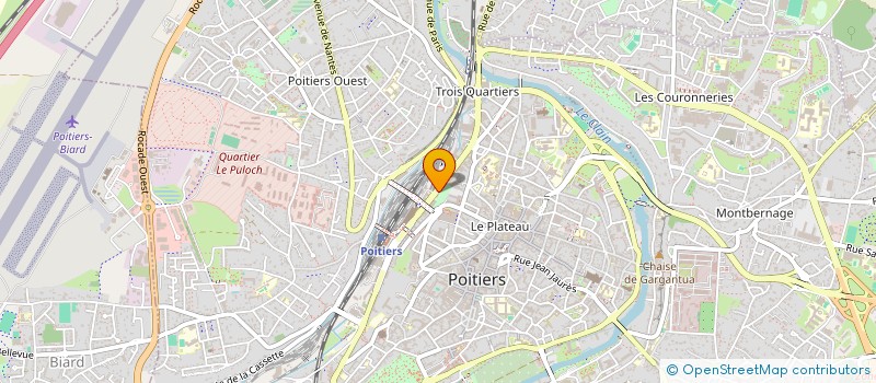 localisation de l'entreprise INDIVISION LEDUC HEREAU  POITIERS