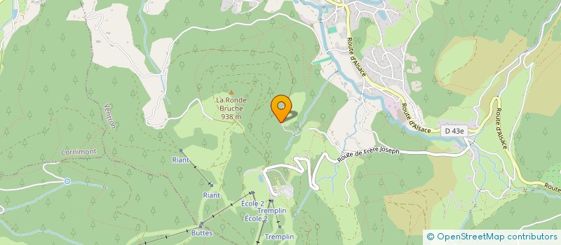 localisation de l'entreprise INDIVISION LEDUC-PRUGNON  VENTRON