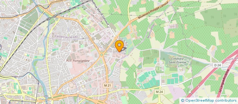 localisation de l'entreprise INDIVISION LEENHARDT  CASTELNAU-LE-LEZ