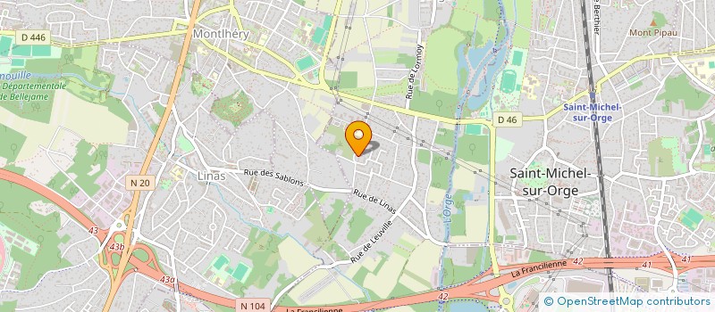 localisation de l'entreprise INDIVISION LEFAUT à LONGPONT-SUR-ORGE