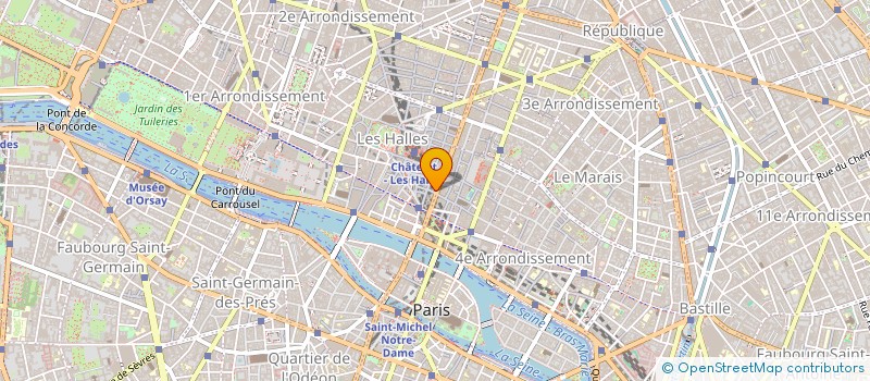 localisation de l'entreprise INDIVISION LEFEBURE  PARIS