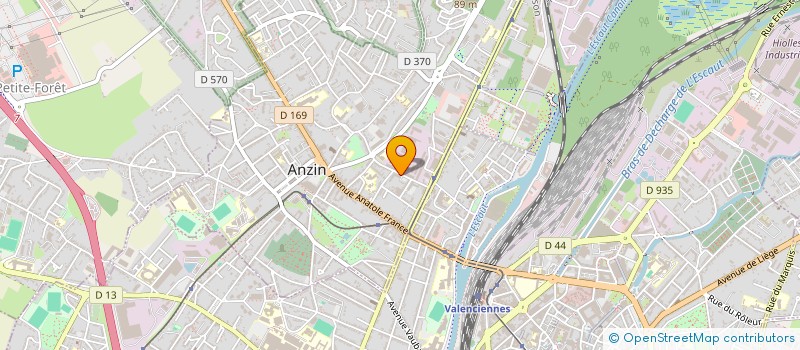 localisation de l'entreprise INDIVISION LEFEBVRE - BROYART  ANZIN