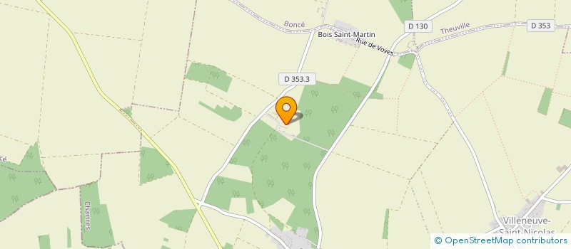 localisation de l'entreprise INDIVISION LEFEBVRE DU PREY à LES VILLAGES VOVEENS