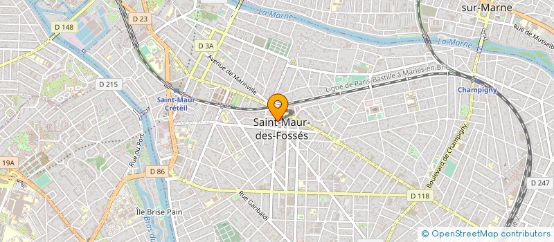 localisation de l'entreprise INDIVISION LEFEUVRE à SAINT-MAUR-DES-FOSSES