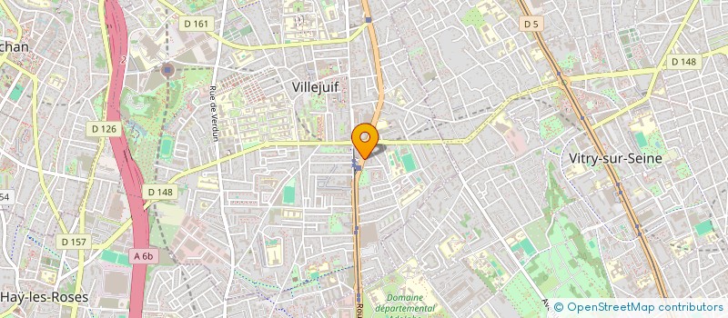 localisation de l'entreprise INDIVISION LEFEVRE  VILLEJUIF