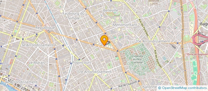 localisation de l'entreprise INDIVISION LEFEVRE-GRATZMULLER  PARIS