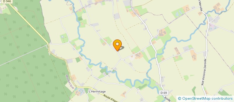 localisation de l'entreprise INDIVISION LEFEVRE PHILIPPE ET LAURENT  MERVILLE