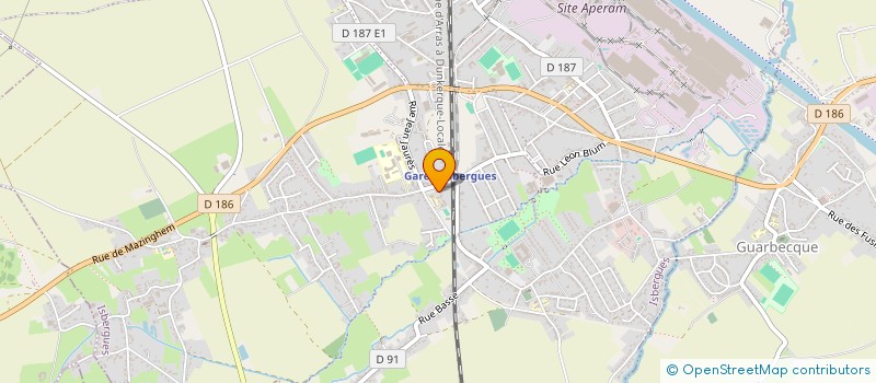 localisation de l'entreprise INDIVISION LEFEVRE TROLAIS REGINE  ISBERGUES