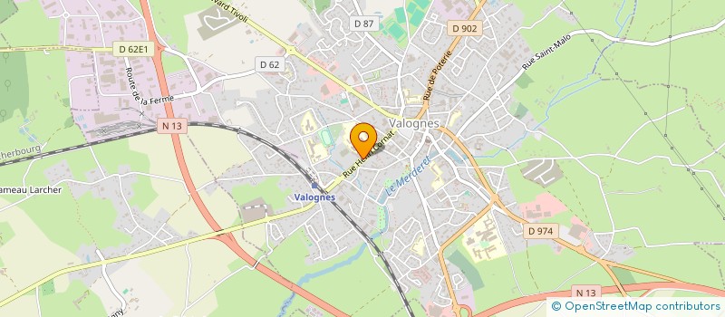 localisation de l'entreprise INDIVISION LEFRANCOIS SANSON  VALOGNES