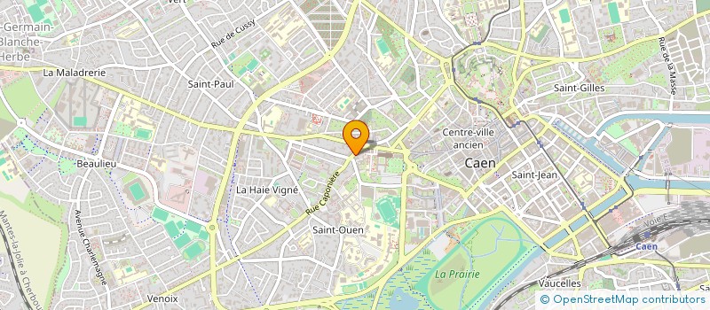 localisation de l'entreprise INDIVISION LEGALLET-BOURRET à CAEN