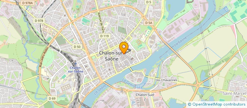 localisation de l'entreprise INDIVISION LEGOUX-LANCELLOTTI  CHALON-SUR-SAONE