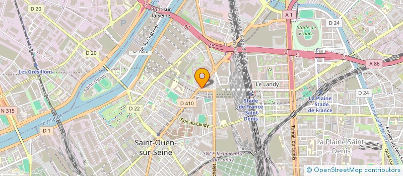 localisation de l'entreprise INDIVISION LEGRAND à SAINT-DENIS
