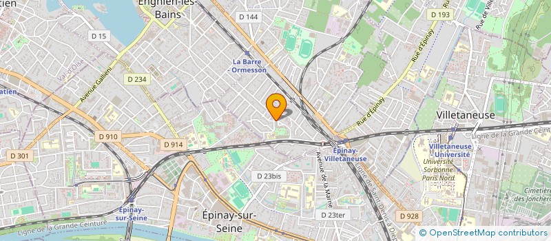 localisation de l'entreprise INDIVISION LEGRAND à DEUIL-LA-BARRE