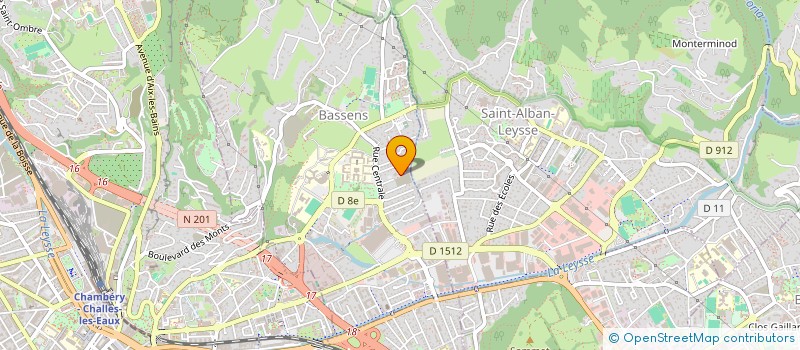 localisation de l'entreprise INDIVISION LEGRAND-HARDY  BASSENS