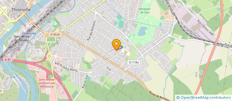 localisation de l'entreprise INDIVISION LEGRAS ET RODRIGUES VILELA  YUTZ