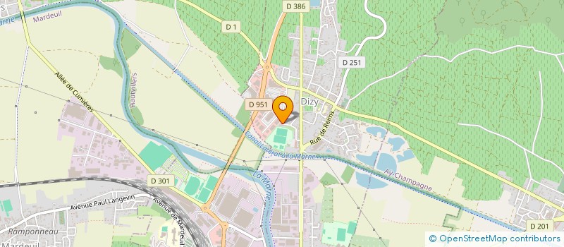 localisation de l'entreprise INDIVISION LEGRAS RAILLA ANNIE  DIZY