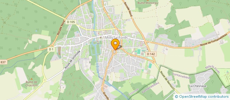 localisation de l'entreprise INDIVISION LEJARRE à MILLY-LA-FORET