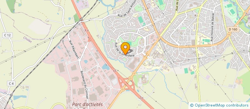 localisation de l'entreprise INDIVISION LEJEUNE à CHOLET