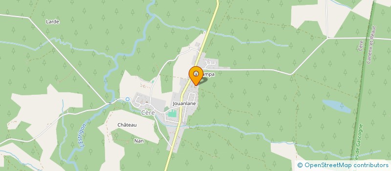 localisation de l'entreprise INDIVISION LEJEUNE - BONNAN  CERE