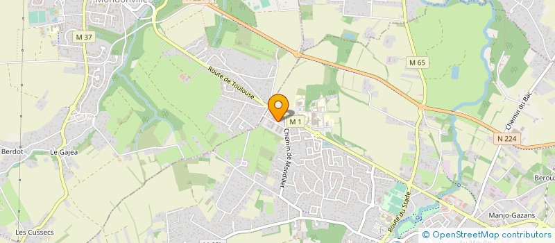 localisation de l'entreprise INDIVISION LEJEUNE CHARVET  CORNEBARRIEU