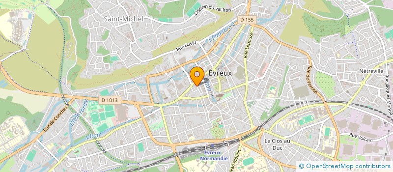 localisation de l'entreprise INDIVISION LEJEUNE DANIEL à EVREUX