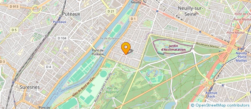 localisation de l'entreprise INDIVISION LEMA-BAGA à NEUILLY-SUR-SEINE