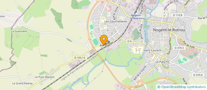 localisation de l'entreprise INDIVISION LEMAIRE à NOGENT-LE-ROTROU