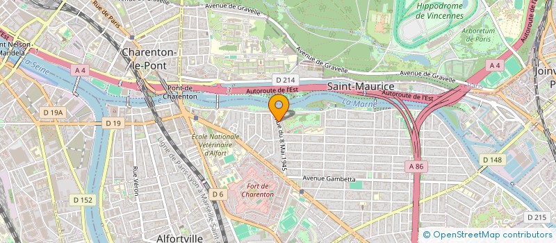 localisation de l'entreprise INDIVISION LEMAIRE  MAISONS-ALFORT