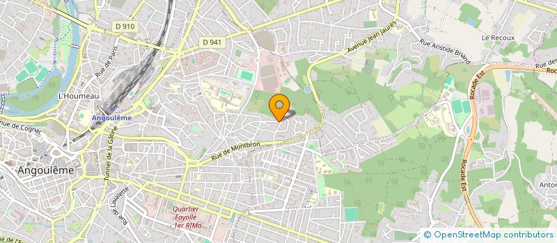 localisation de l'entreprise INDIVISION LEMAIRE BUISINE à ANGOULEME