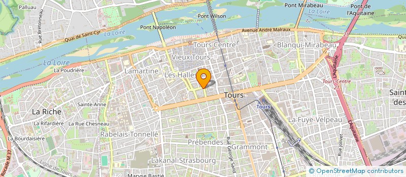 localisation de l'entreprise INDIVISION LEMAITRE  TOURS