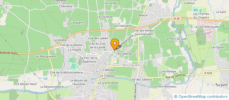 localisation de l'entreprise INDIVISION LEMAITRE à BOURGUEIL