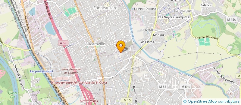 localisation de l'entreprise INDIVISION LEMAITRE - BASILE  TOULOUSE