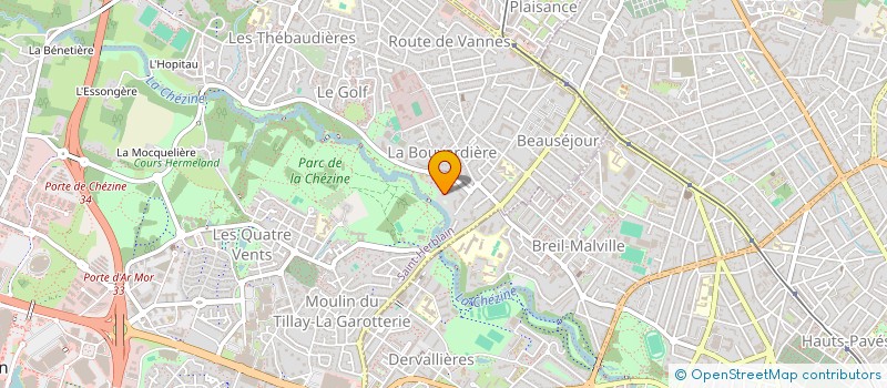 localisation de l'entreprise INDIVISION LEMAITRE GAILLARDON  SAINT-HERBLAIN