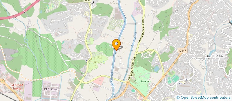 localisation de l'entreprise INDIVISION LEMARCE-OBERLE  FREJUS