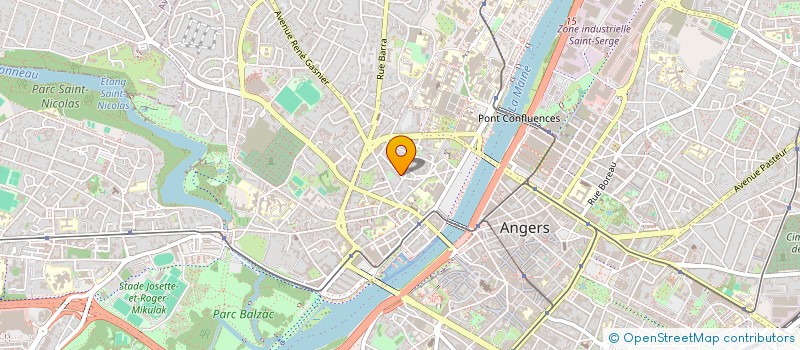 localisation de l'entreprise INDIVISION LEMARTINEL GAUTIER à ANGERS