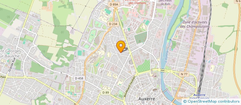 localisation de l'entreprise INDIVISION LEMAUB à AUXERRE