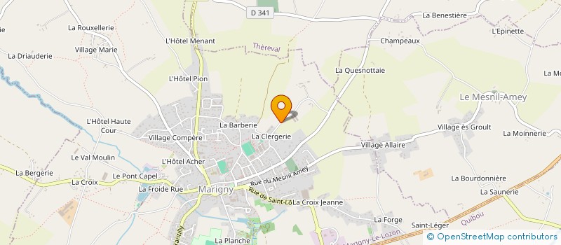localisation de l'entreprise INDIVISION LEMAZURIER  MARIGNY-LE-LOZON