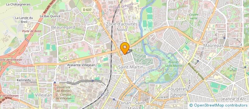 localisation de l'entreprise INDIVISION LEMEE  RENNES