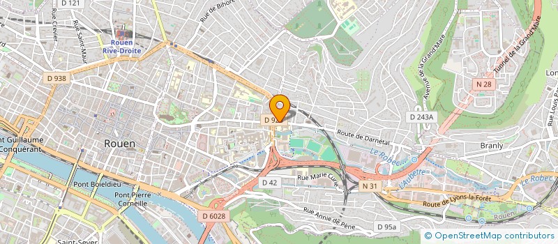 localisation de l'entreprise INDIVISION LEMERY SUZETTE ET JEAN PIERRE  ROUEN