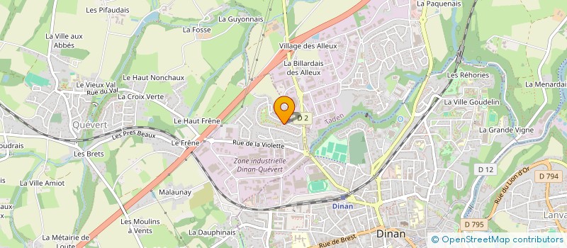 localisation de l'entreprise INDIVISION LEMOINE  QUEVERT