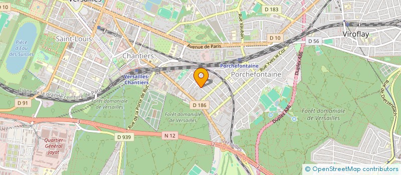 localisation de l'entreprise INDIVISION LEMONNIER ET BOCQUET à VERSAILLES