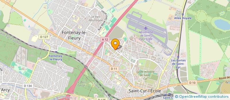 localisation de l'entreprise INDIVISION LEMOULT*LIONEL CHRISTIAN  SAINT-CYR-L'ECOLE