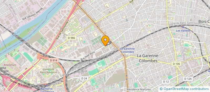 localisation de l'entreprise INDIVISION LENAIC DURAND ET AURELIE SAVARY à COLOMBES