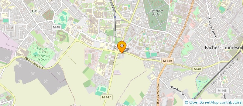 localisation de l'entreprise INDIVISION LENARDUZZI / MACHADO  LOOS