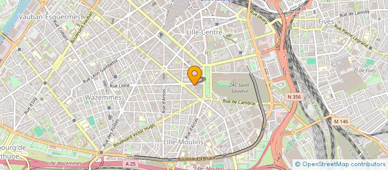 localisation de l'entreprise INDIVISION LENNE à LILLE