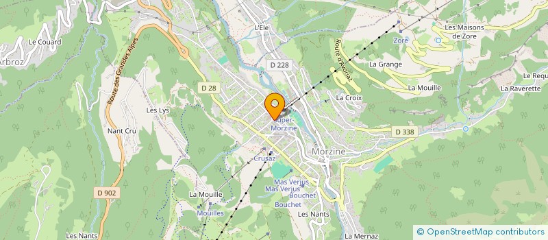 localisation de l'entreprise INDIVISION LENNON & COLEMAN  MORZINE